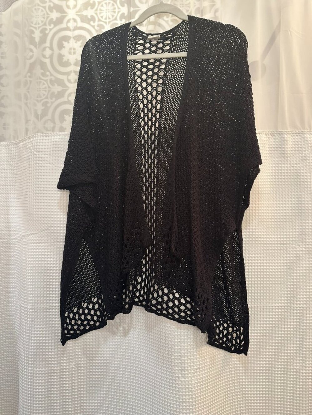 SONOMA knit Open-weave, sweater wrap. One Size fits Plus size